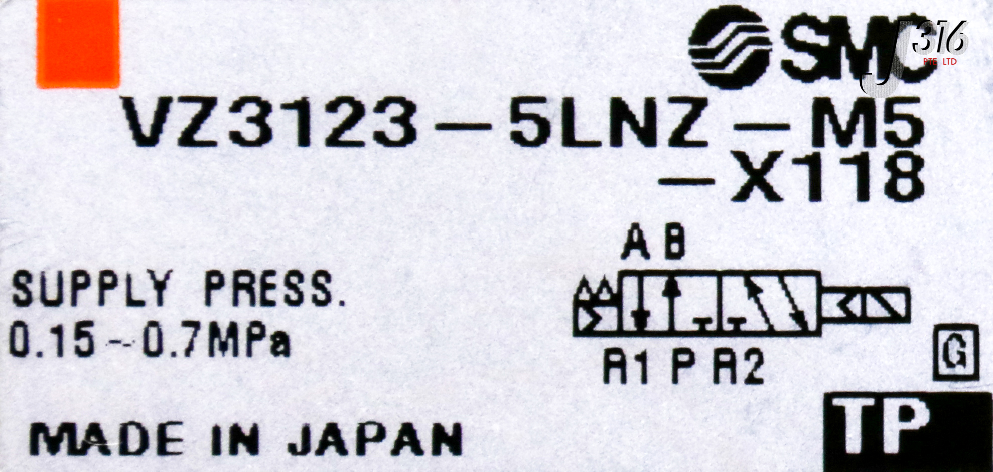 A 23938 SMC 4/5 PORT SOLENOID VALVE (NEW) VZ3123-5LNZ-M5-X118 | eBay